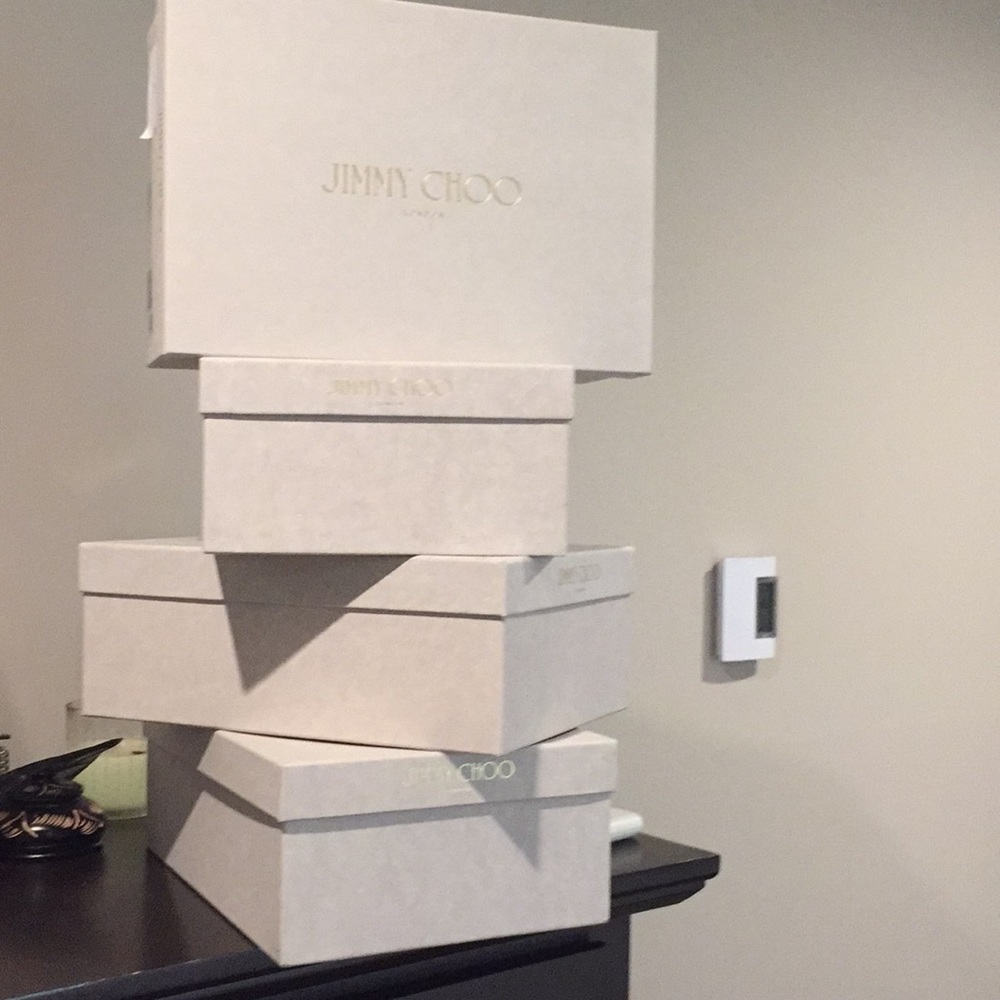 Jimmy Choo Shoe Boxes - Picture 1 of 3